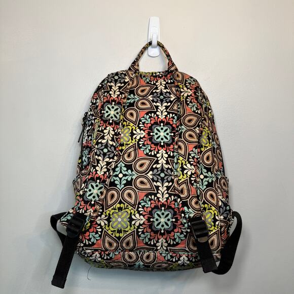Vera Bradley Sierra Floral Print Campus Backpack Laptop Case - Picture 9 of 10